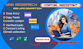 do web research copy paste data entry accurately
