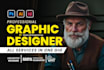 be your professional graphic designer for web or print