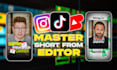edit tiktok, youtube, instagram, facebook video ads and reels