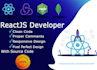be your mern stack developer for react js and node js web apps