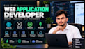 build custom web application using react js node js next js and mongodb