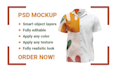 create PSD mockup with smart objects layers