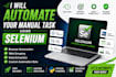 automate your tasks with python selenium bots and web automation