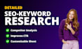 do profitable SEO keyword research and competitor analysis for your niche