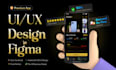 do creative, modern mobile app ui ux design in figma or xd