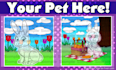 insert your pet rabbit into an illustration