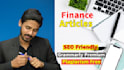 write finance article and personal finance blog