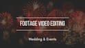 edit your footage to make a wedding or event video