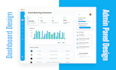 design figma dashboard and admin panel