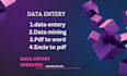 do data entery online offline pdf to word ,typing excle