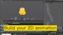 animate 2d game character in spine