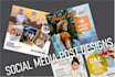create social media post designs