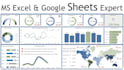do graph charts dashboard in excel and google sheets