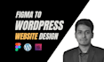 convert figma to wordpress or figma to elementor website design