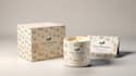 do label and box design for candle, perfume, skincare