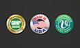 design a round logo, icon, badge, stamp