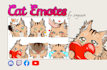 do your cutiest cat emotes