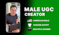 create an authentic ugc video in my home, car, outside, and more