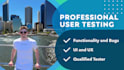 provide quality user testing and give reviews on your website or software