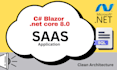 dotnet core 8 blazor saas application
