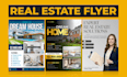 design professional real estate flyer and brochure