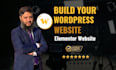 build, design or redesign wordpress website, rebuild wordpress elementor website
