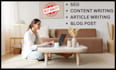 write high quality articles and blog posts