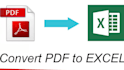 convert PDF to excel, csv and sheets