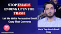 do high conversion copywriting emails to boost your sales