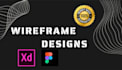 design wireframes for your website
