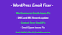 fix wordpress website emails and SMTP issues