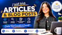 write engaging articles and blog posts for you