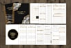 design luxury planner journal calendar notebook logbook