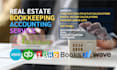 do real estate property management bookkeeping in qbo xero