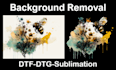 remove background for dtf printing
