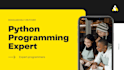 be your python programming expert