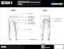 create a fashion apparel tech pack for commercial use