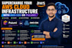 build and deploy AWS cloud infrastructure using AWS cdk or pulumi