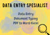 do accurate data entry