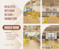 do cafe bar restaurant interior design 3d rendering
