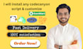 customization of active ecommerce, 6ammart, install any codecanyon script