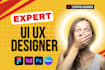 do uiux, app ui, app mockup, app store screenshots, website ui