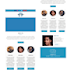 design a professional HTML email template