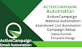 setup activecampaign webinar automation