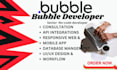 bubble app developer, adalo bubble io, website with open ai chatgpt