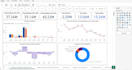make financial statements, profit and loss, balance sheet and cashflow visual