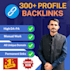 create high quality 500 profile backlinks manually