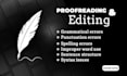 thoroughly proofread or edit your writing