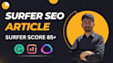 write engaging surfer SEO articles using jasper