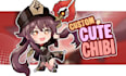 create cute or cool custom chibi anime characters